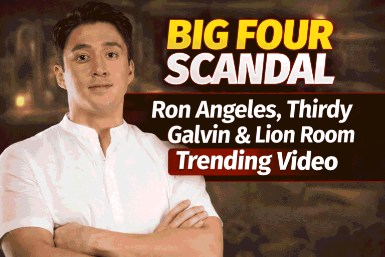 Big Four Scandal 2026 Ron Angeles, Thirdy Galvin & Lion Room Viral Video